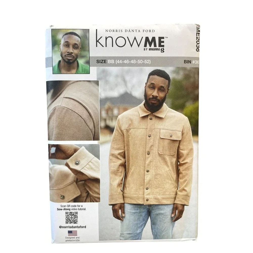 Norris Danta Ford knowME ME2036 Men's Jacket BB 44-52 Modern Utility‎ Workwear